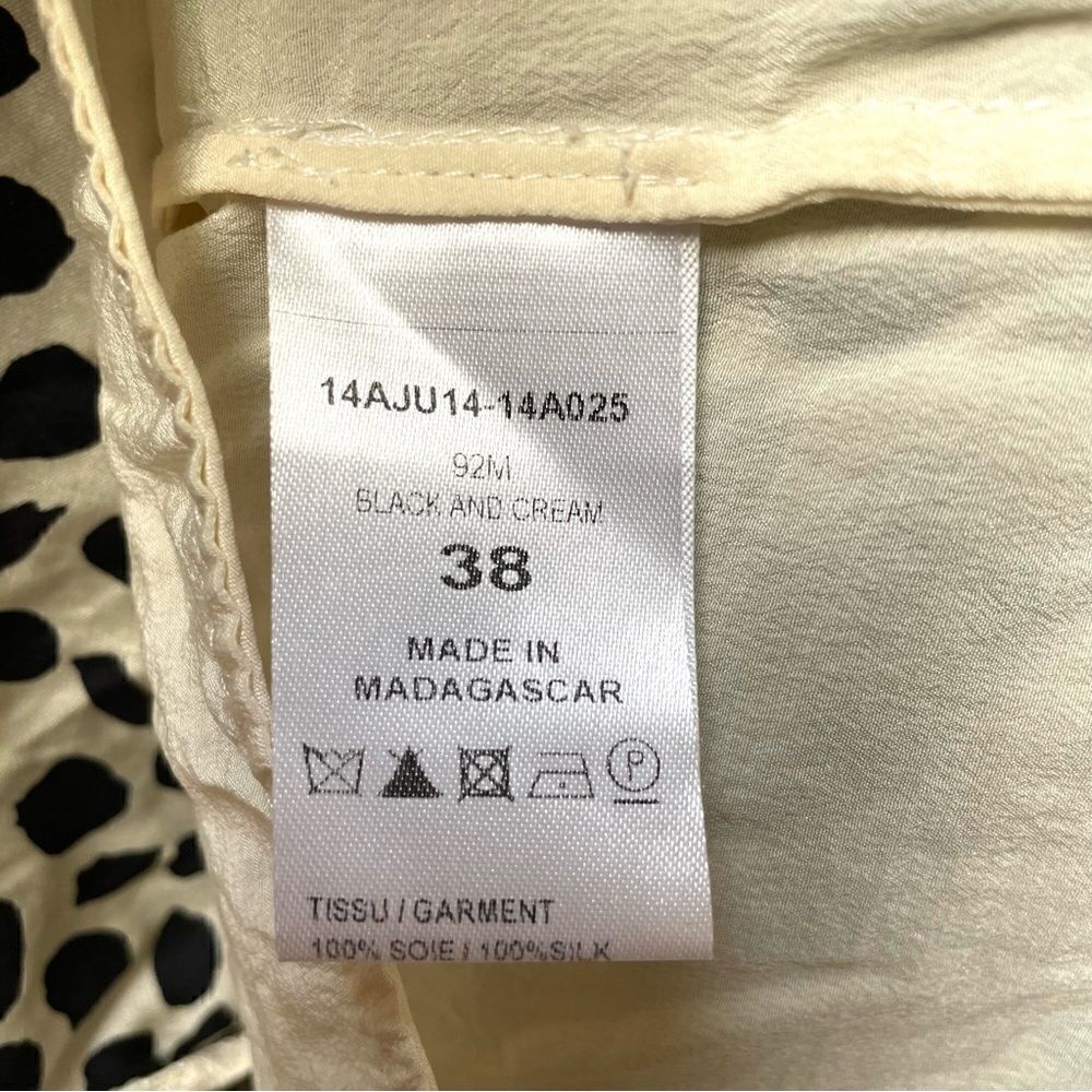 Flawed Chloe Silk Leopard Tent Dress 38 - Picture 8 of 16